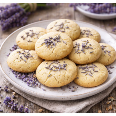 Levandulové sušenky