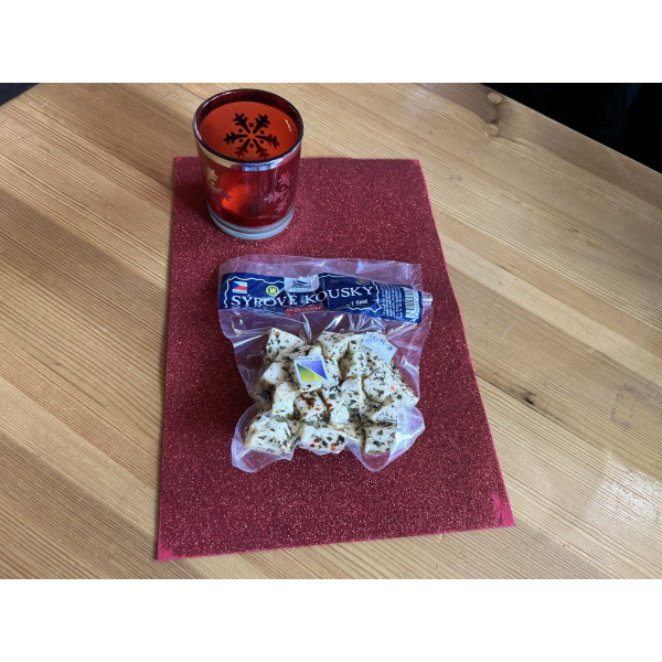 Sýrové kousky z Hané - francouzské bylinky