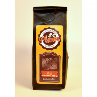 Káva Pluma mild mletá (balení 250g)