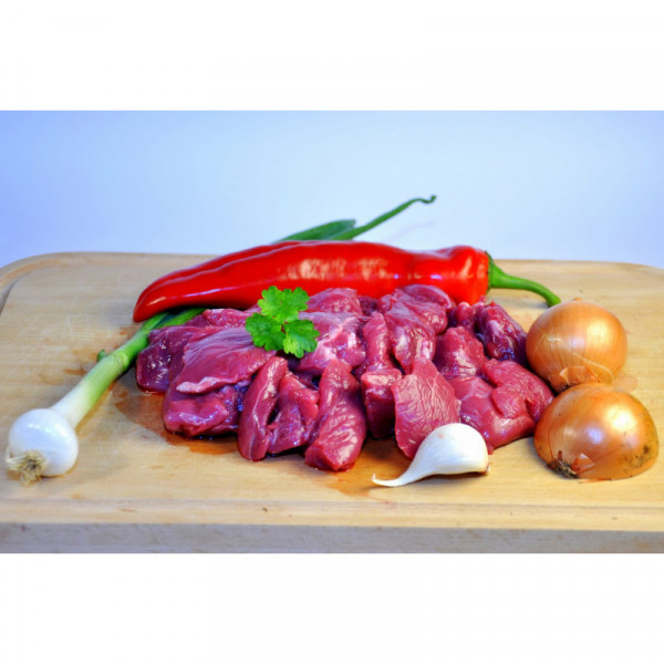Hovězí maso na guláš (balení cca 500g)
