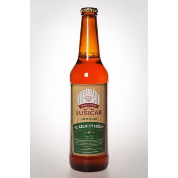 Pivo Nuželický ležák 0,5l