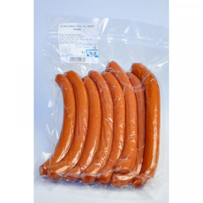 Párky Farma Zelený (balení 8 kusů, cca 500g)