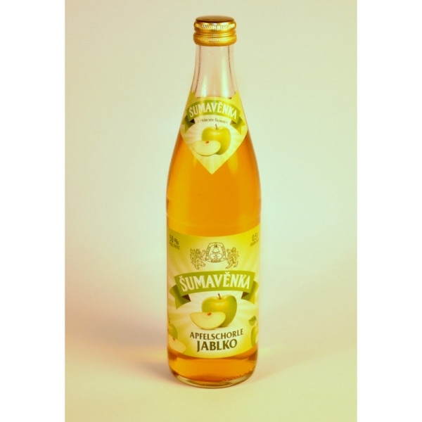Limonáda Šumavěnka jablko 0,5l + vratná lahev