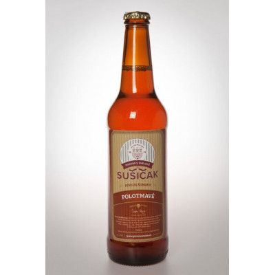 Pivo polotmavý ležák 0,5l