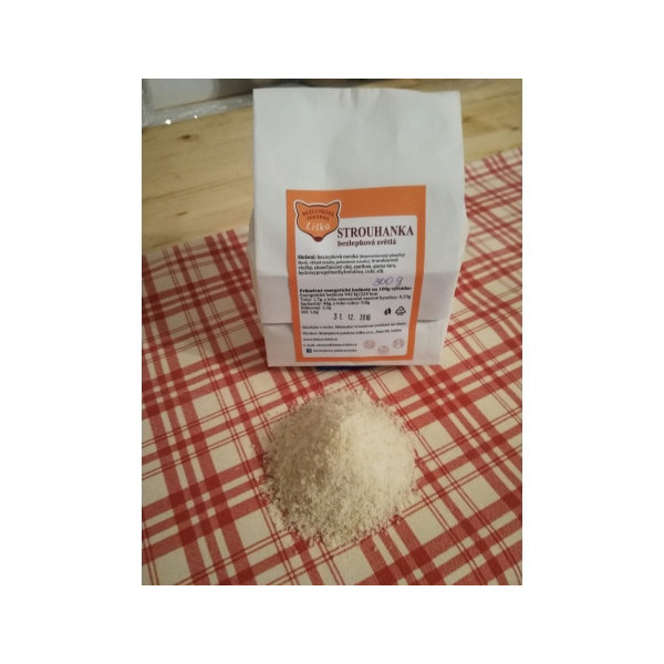 Bezlepková strouhanka světlá 300g