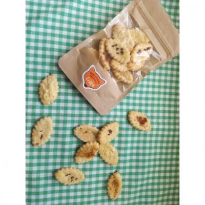 Bezlepkové sýrové krekry