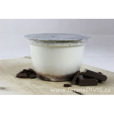 Jogurt čokoláda, 200 g Diviš