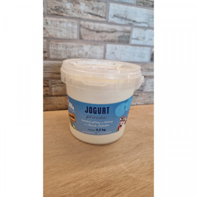 Jogurt bílý, 500g Diviš