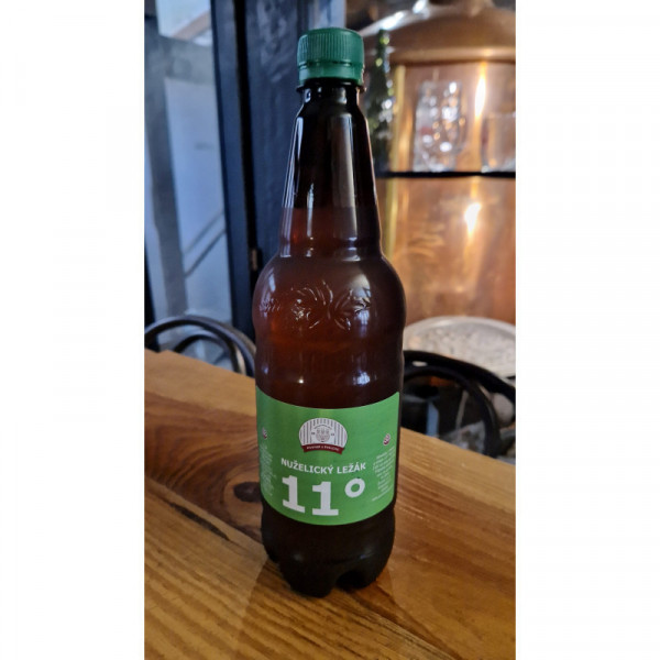 Pivo Nuželický ležák 1l