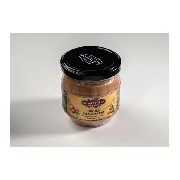 Paštika s brusinkami (1ks - 160g)