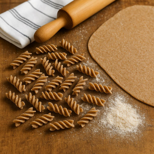 Domácí celozrnné těstoviny