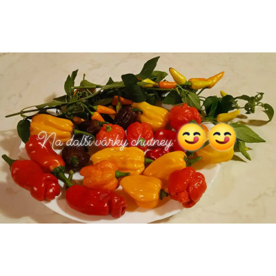 Jablečné chilli chutney