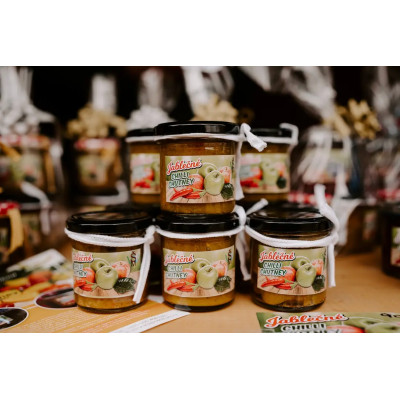 Jablečné chilli chutney