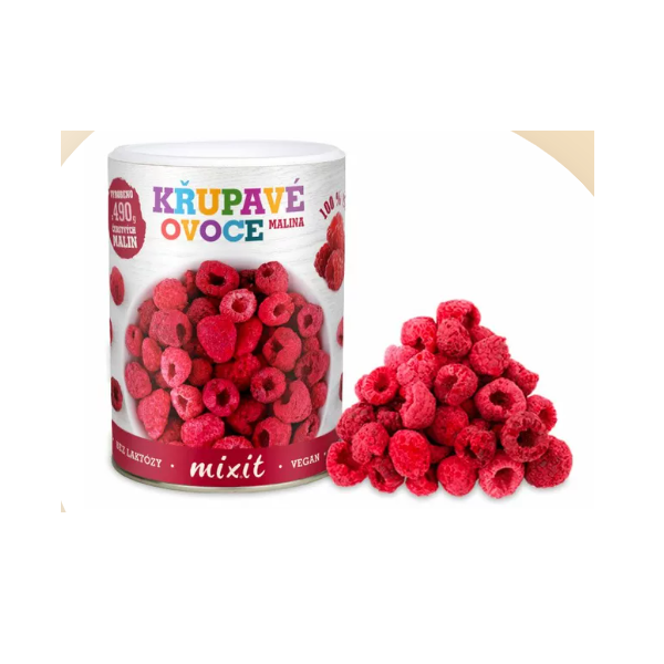 Křupavé ovoce Malina 70g - Mixit