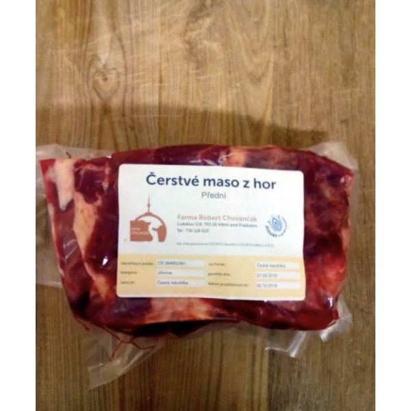 Čerstvé maso z hor – Přední