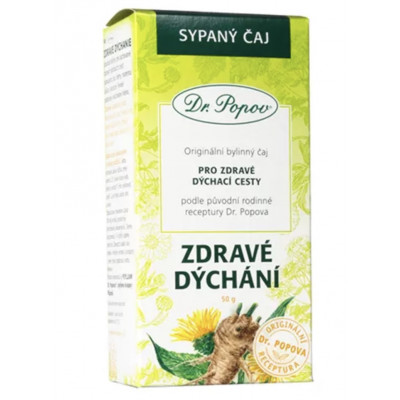 Čaj Zdravé dýchání Dr. Popov | Bylinná směs